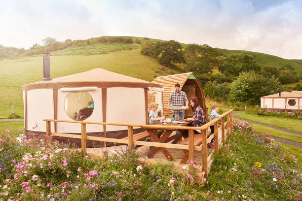 luxury camping