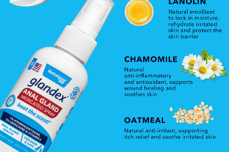 spray for dogs anal glands
