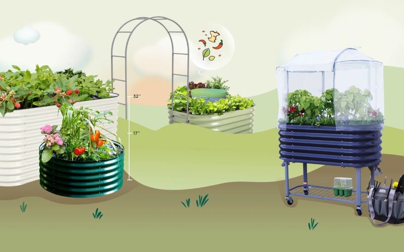 raised garden beds for sale 