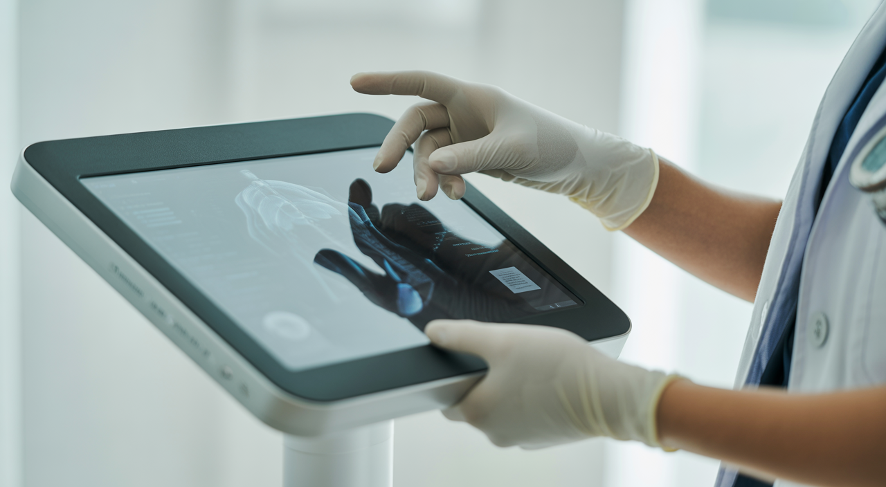Fertility specialist in San Diego consulting a couple